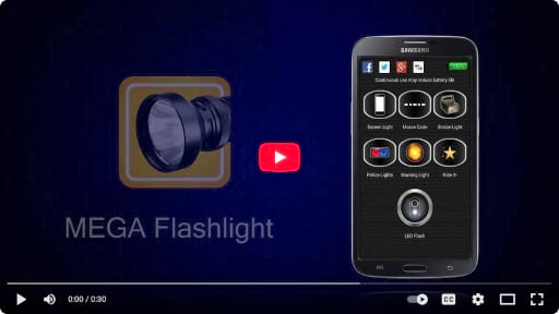 Flashlight App YouTube Video